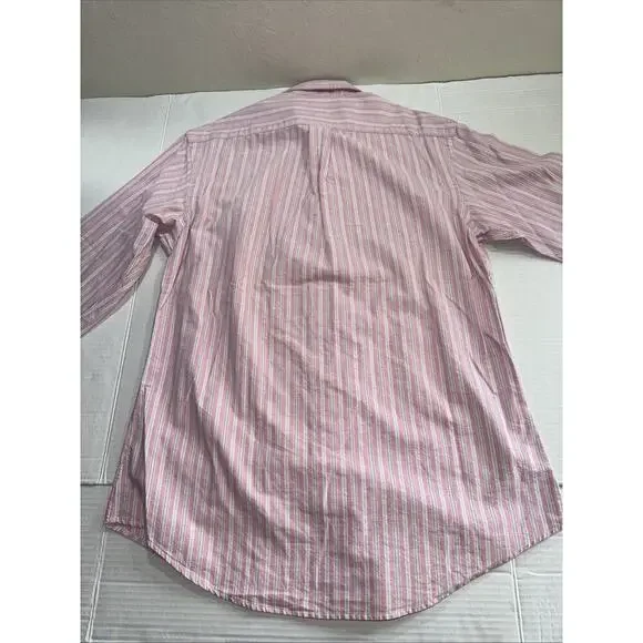 Polo Ralph Lauren Long Sleeve Custom Fit Button-Down Pink Striped Shirt NWT M - Picture 12 of 12